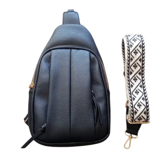 Handbags - NWT Slingback Backpack Black Size Small